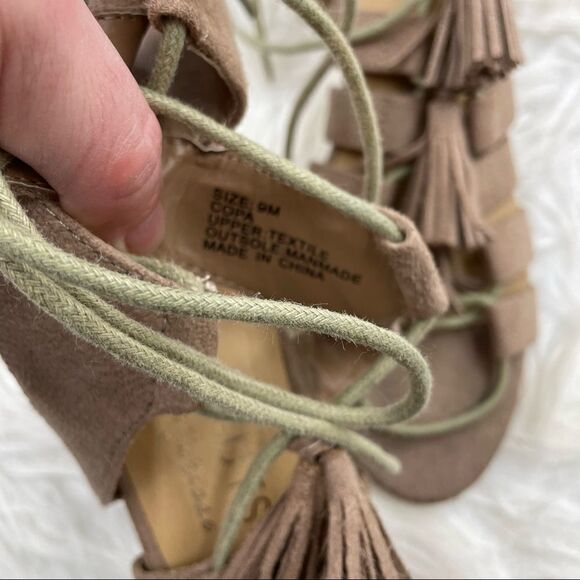 Coconuts by Matisse Copa Suede Lace Up Sandals - Picture 9 of 13
